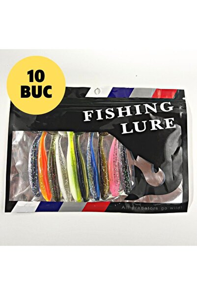 OEM Set of 10 Shads 7.5 g 60 mm
