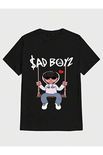 29CUN Positive Mind Junior Corridos Tumbados H Belicos Sad Boys T-Shirt Casua...