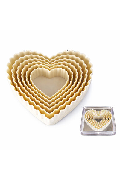 Adana Pasta Malzemeleri Rp33408 Kalp Tirtik Volovan Set