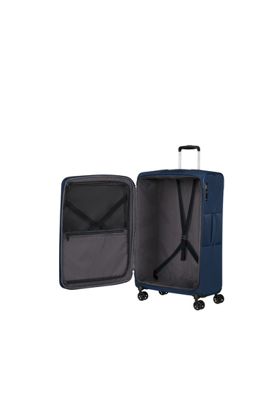 Samsonite GoTwist Spinner Lacivert 78/29 Körüklü Büyük Boy Valiz