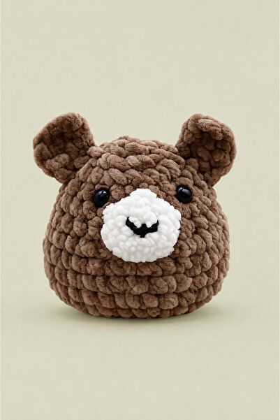 Ayı Tığ Örgü Kiti Yeni Başlayanlar İçin Videolu Anlatım Amigurumi Örgü Kiti