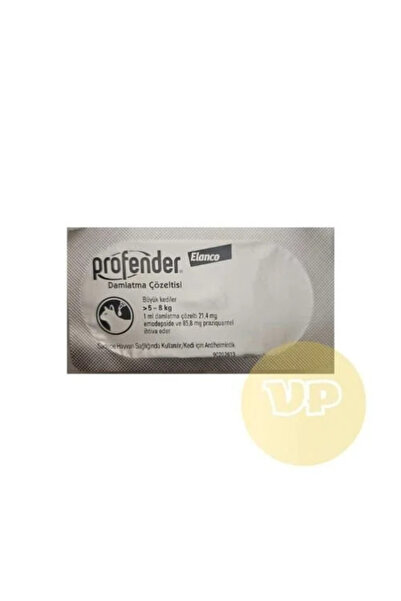Genel Markalar Profender 5-8 Kg Kedi (1 Pipet)- S.T.T:2028