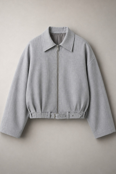moda armanc Women's Oversize Belted Bomber Jacket |   New Season Stylish Jacket