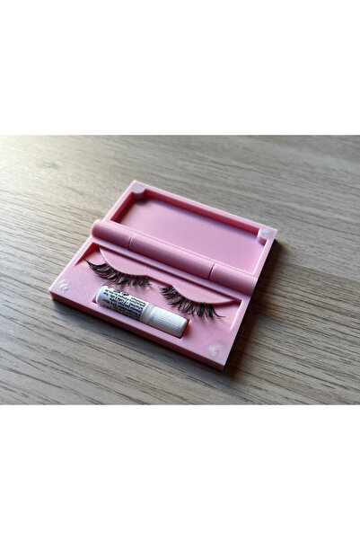 DU&ER False Eyelashes Storage Box Eyelash Organizer Travel Box Eyelash Protec...