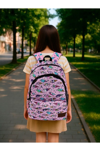 İKRA34 School Backpack Large Size 35X50Cm