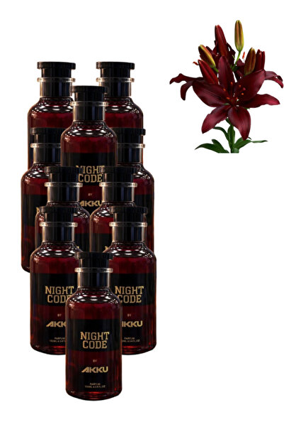AKKU 10 قطع من عطر نايت كود 100 مل