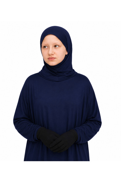 Linda Hijab Hijab for Girls, Simple Modest Islamic Headscarf, Full-Coverage H...