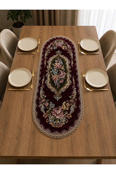 MYHOMEGOBLEN Şönilli Goblen runner 40x90oval