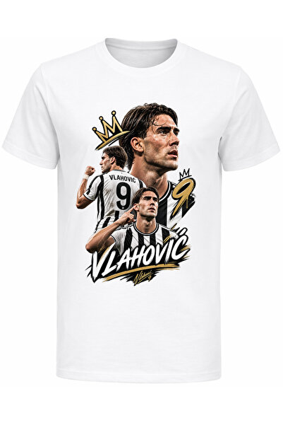Efendioğlu Design Βαμβακερό μπλουζάκι με στάμπα Dušan Vlahović