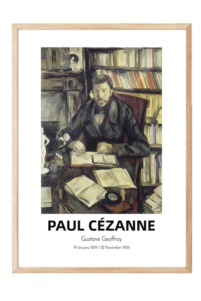 Postifull Paul Cezanne - Gustave Geoffroy, Wood Framed Art Print, Art Series ...