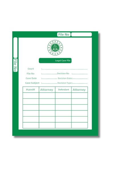 CREAPACK Law Suit and Court File, 50 Pieces of Lawyer's Case File/ Green and ...