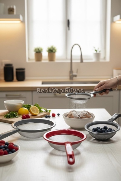 RENK YAPI RÜYASI مصفاة متعددة الأغراض من الفولاذ المقاوم للصدأ لغسل المعكرونة...
