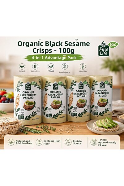 METRO Finelife organic buckwheat flakes 4x100 g