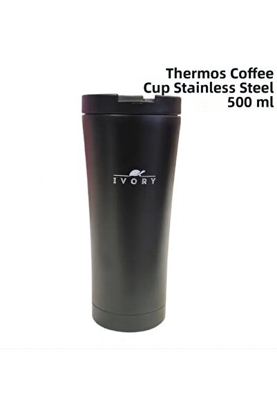 IVORY Thermos Coffee Cup Steel 500 ml