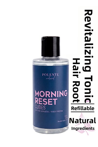 Polente Natural Morning Reset Cubes - Hair Root Revitalizing Freezeable Tonic...