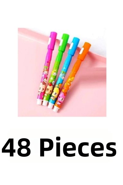 OLGUN 48 Pieces of Ly-1517 Lighted Invisible Pen with Pattern