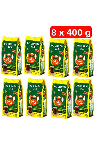Generic Brand Do Ghazal Tea Imported Sri Lankan Bulk Black Tea (8 X 400 Gr) H...