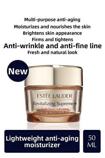 Estee Lauder كريم الوجه ريفيتاليزنج سوبريم+ سوفت 50 مل - كريم للوجه مضاد للشي...