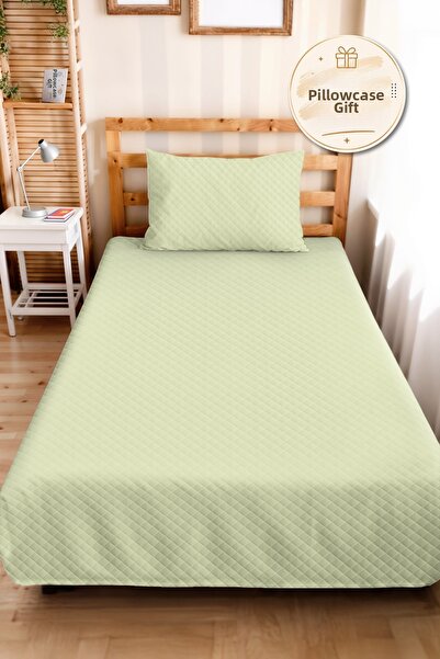Evimde Bambaşka Set cuvertură de pat pentru cameră de tineret Pastel Mint - V...