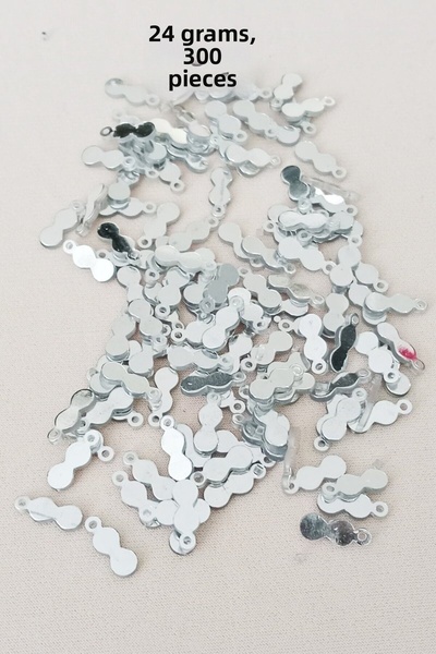 Royaleks Group Oya Evening Dress Bracelet Necklace Plexi Metallic Plastic Seq...