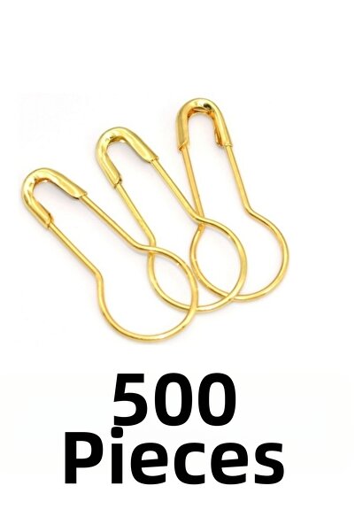 MTKardeşler 500 броя крушовидни безопасни игли, 2 см, тип крушка
