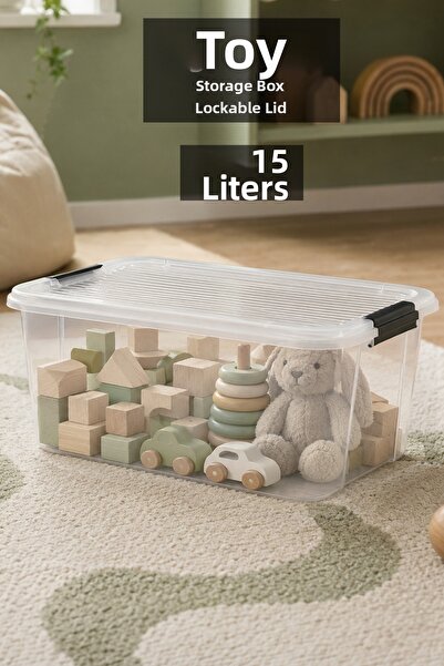 Meleni Baby Toy Organizer Box - Baby and Kids Room Item Storage Organizer wit...