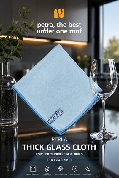 Perla Petra World Thick Glass Cloth Microfiber 40X40 cm