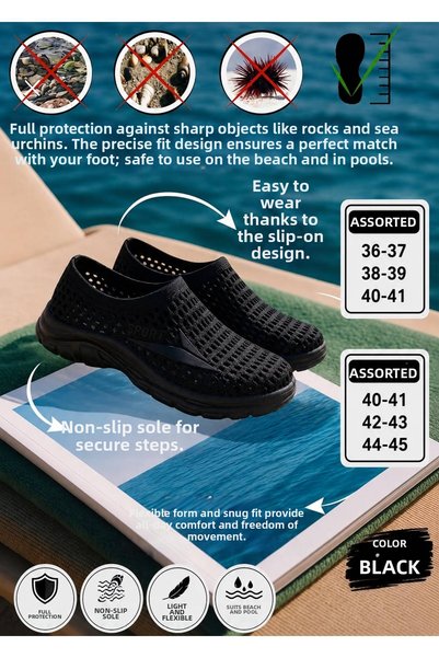 Generic Brand Women's and Men's Non-Slip Sole Sea Beach Shoes