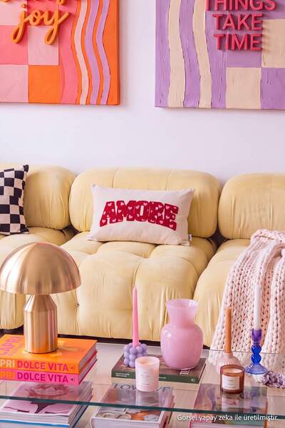 TRENDYOLMİLLA HOME Printed Throw Pillow Cover Tphss26Kkk00030