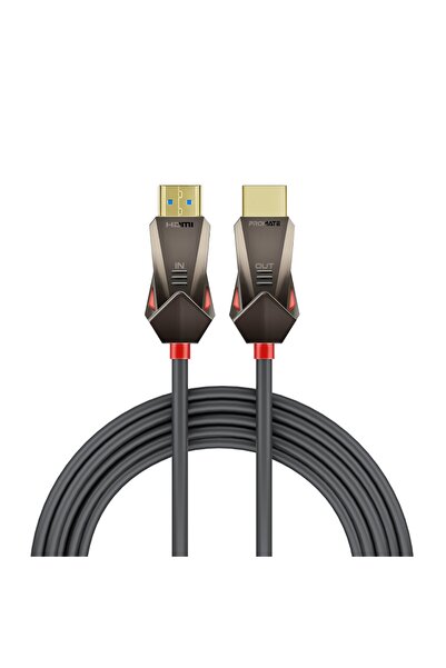Promate ProLink4K60-15M HDMI 2.0 Cable 15m - 4K@60Hz, 18Gbps, Fiber Optic, Et...