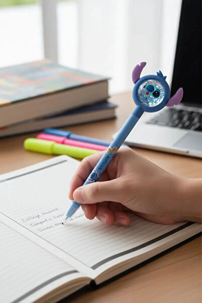 Disney Lilo & Stitch Licensed Stitch Shaped Swinging Ears Fun Ballpoint Pen