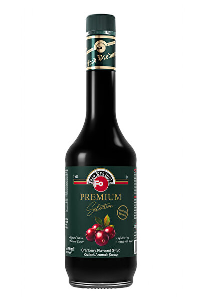 FO Kızılcık Aromalı Şurup - Premium 700 ml