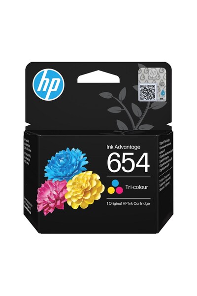 HP 654 Üç Renkli Orijinal Mürekkep Kartuş 7FP38UE