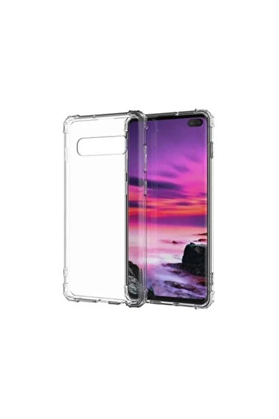 Miscase Samsung Galaxy S10 Anti Crash Şeffaf Silikon Kılıf