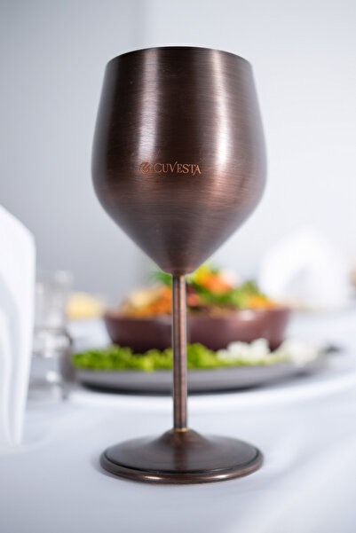 Cuvesta Modern Handmade Copper Oxide Color Cocktail Glass 20X8Cm