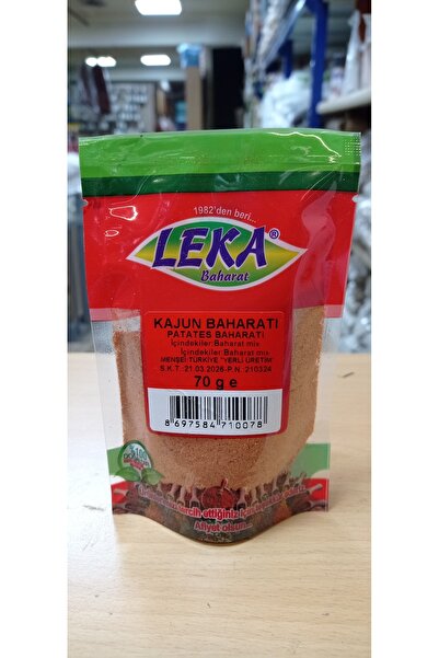 leka baharat Kajun Baharatı Patates Baharatı 70 g