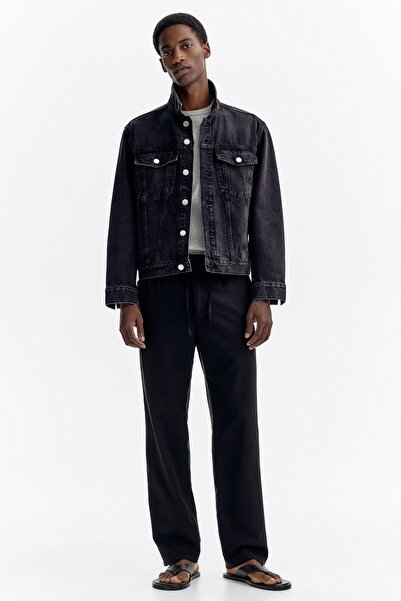 H&M Keten Karışımlı Pantolon Regular Fit