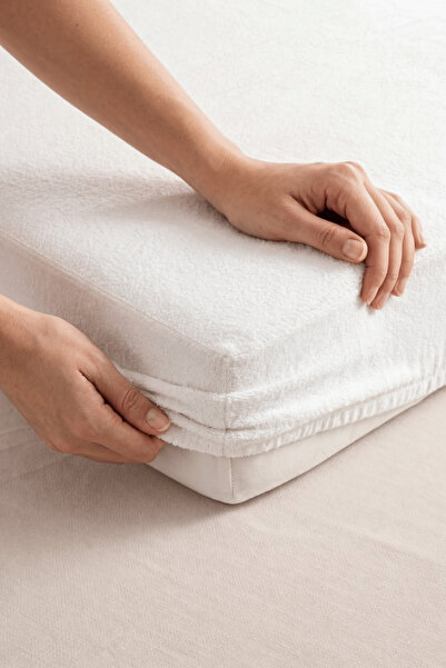 Menderes Home Συλλογή Cotton Collection Διπλό Υγροστεγές Στρώμα Κρεβατιού (Ελ...