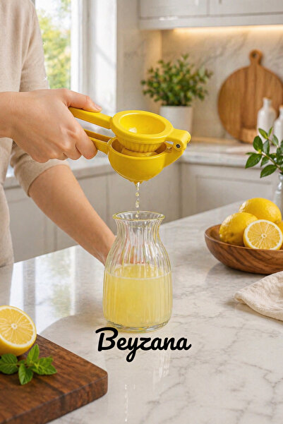 BEYZANA Pratik Plastik Limon Sıkacağı | Limon Ve Narenciye Sıkacağı