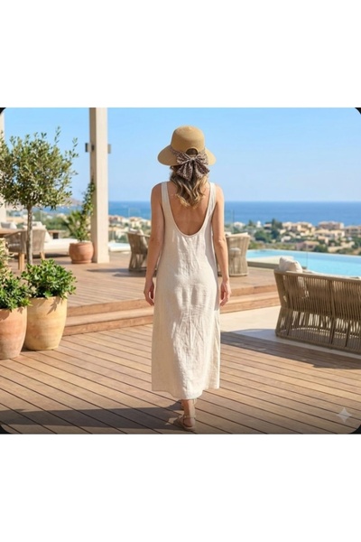 aseh shop Γυναικείο ψάθινο καπέλο παραλίας με προστασία UV για το καλοκαίρι