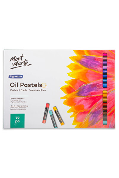 Mont Marte Yağlı Pastel Boya Seti 72'li