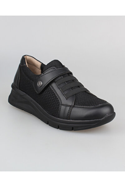 EDİK Casual Women's Sneaker Shoes, Genuine Leather (Cushion System) ® ) Insoles