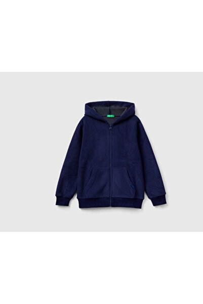 United Colors of Benetton ERKEK ÇOCUK 3H6RC502L FERMUARLI SWEATSHIRT GKB1065