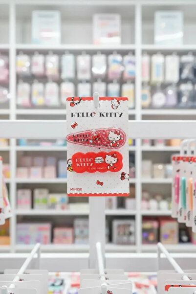 Hello Kitty Lisanslı Saç Tokası (2 Adet) – Canlı Renkli & İkonik Figürlü