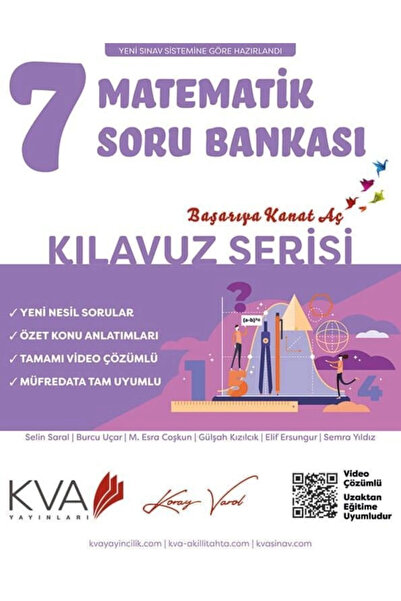 Koray Varol Yayınları 7.sınıf Kılavuz Serisi Matematik Soru Bankası Brs00459
