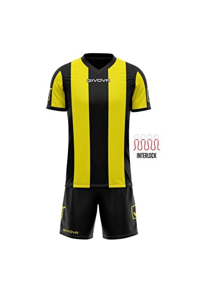 Givova Kit Catalano MC GIVOVA, galben cu negru, XL - KITC26