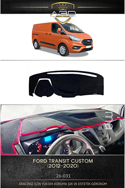 A3D TORPİDO KORUMA Ford Transit Custom 2012-2020 Ön Gögüs Panel Torpido Korum...