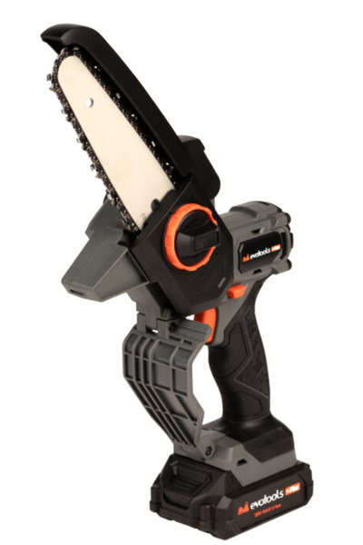 EvoTools Plus Mini ferăstrău fără perii cu 2 baterii și încărcător 20V POWER