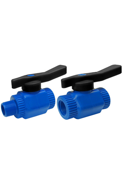Evotools Valvă crossover FI-FE de 1/2 inch tip PPCV albastru, Italia