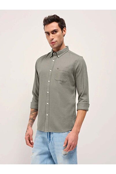 The Bear House Men's long Sleeve Shirt, breathable, soft comfort Fabric